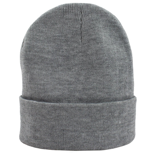 12 Inch Cuffed Knit Cap