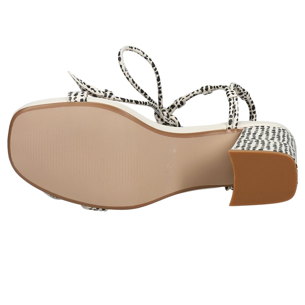 Muna Strappy Block Heel Sandals