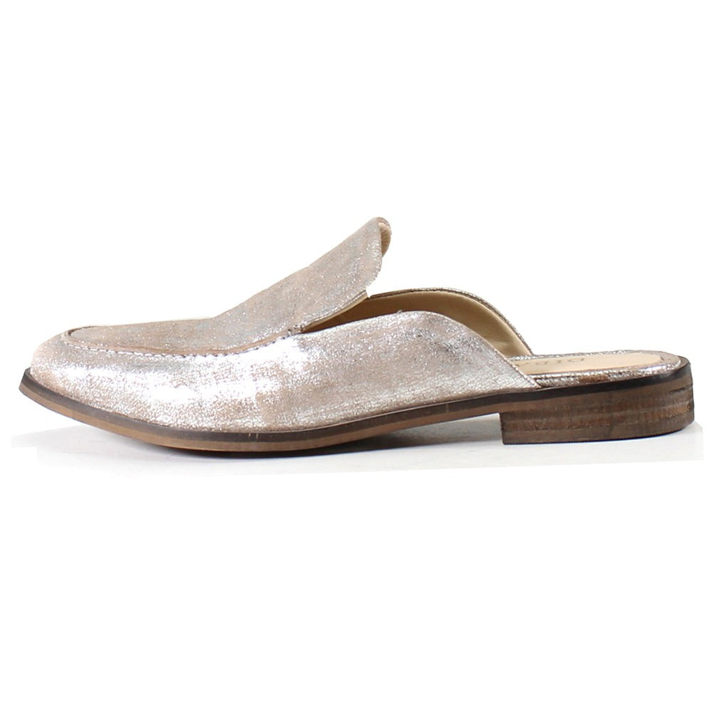 Art Easel Metallic Mules