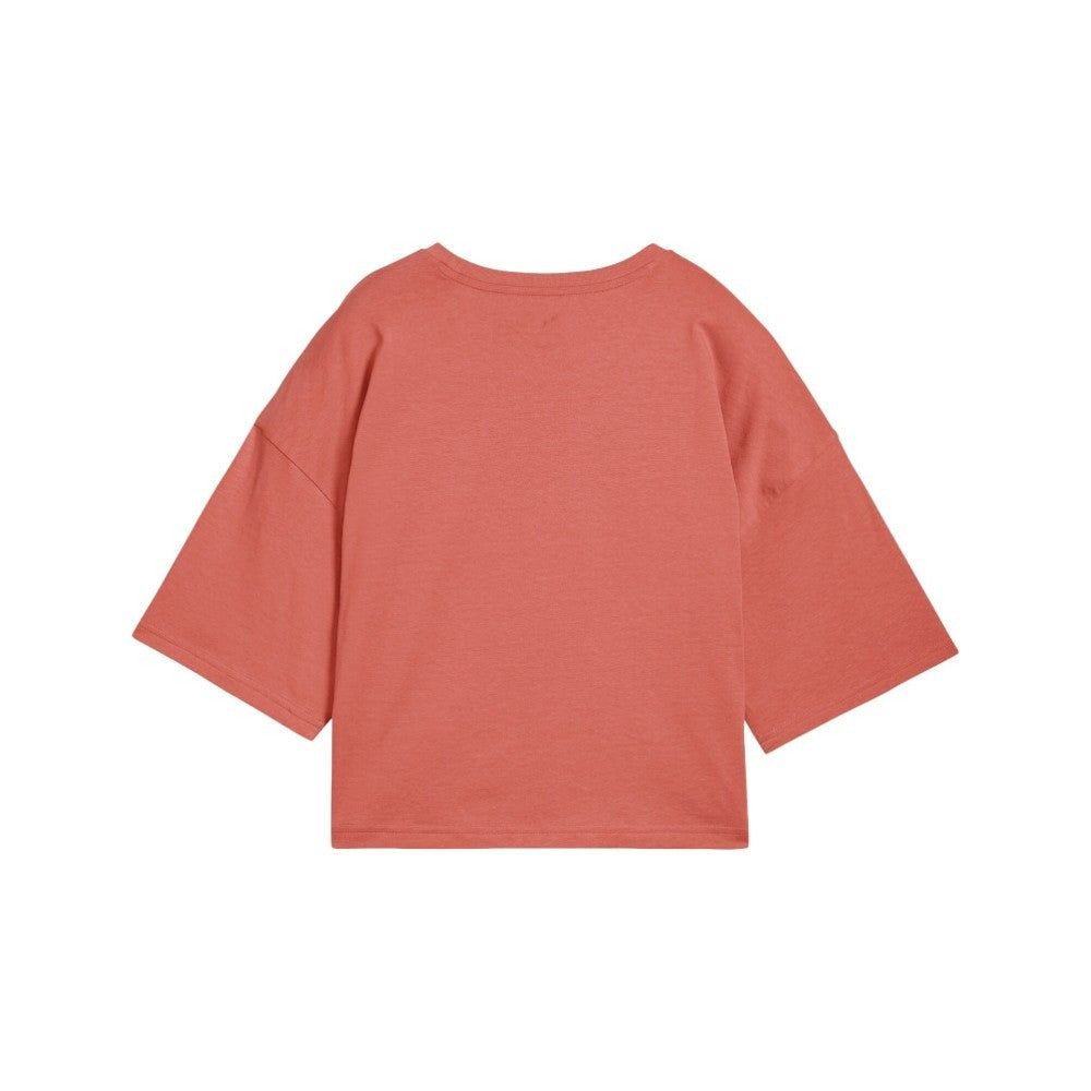 Wardrobe Essentials Oversized Crew Neck Short Sleeve Tee