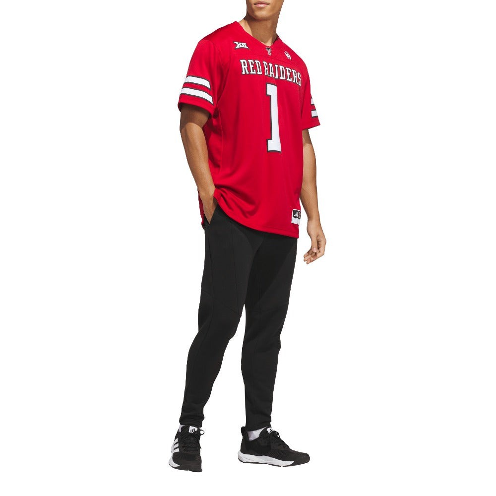 Red Premier Texas Tech Home Jersey
