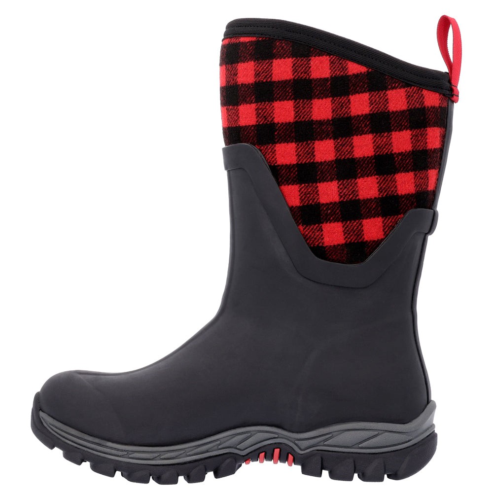 Arctic Sport II Mid Plaid Round Toe Pull On Boots