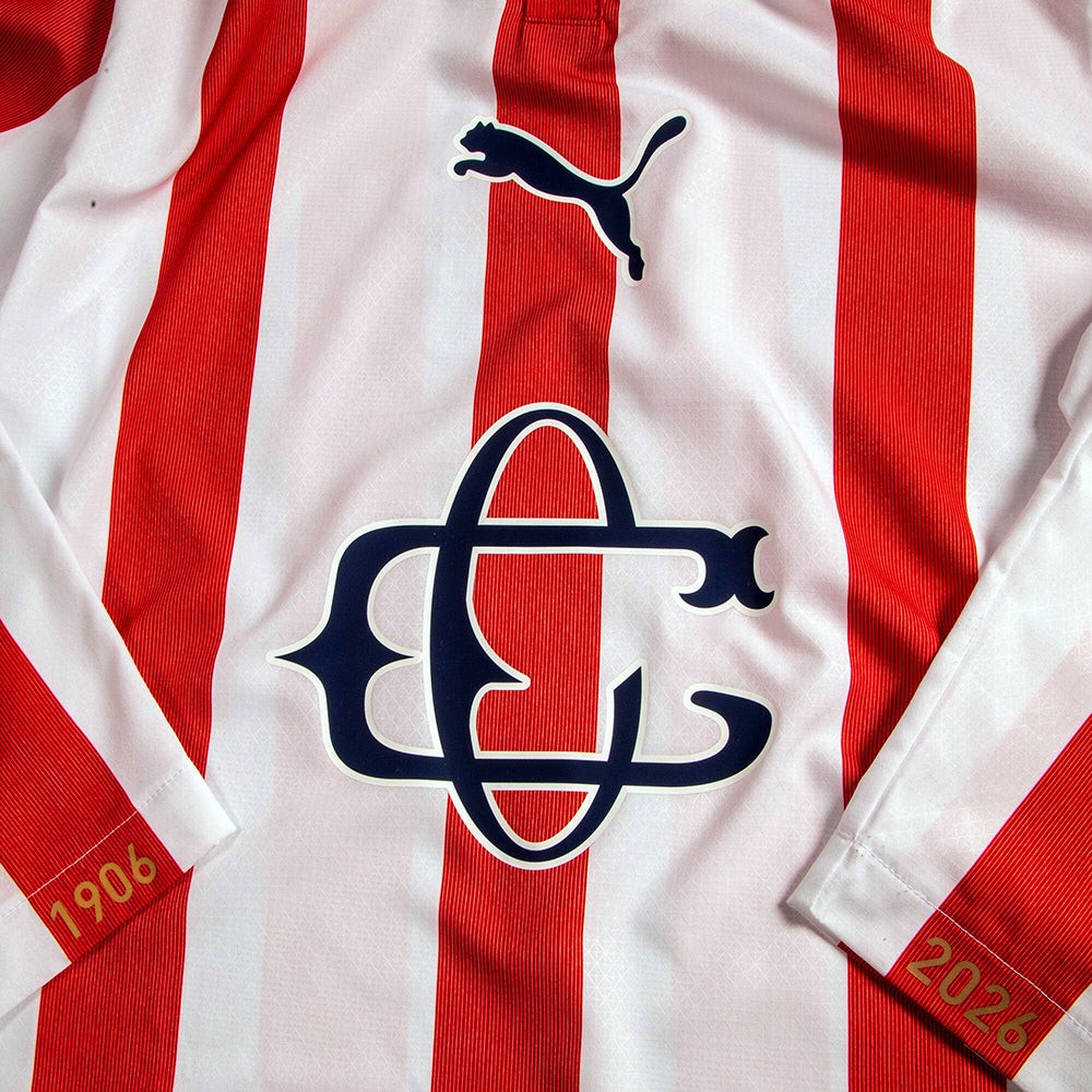 Chivas 120th Edition Anniversary Collared Long Sleeve Football Jersey