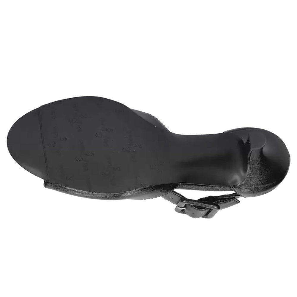 Baloo Ankle Strap Kitten Heel Sandals