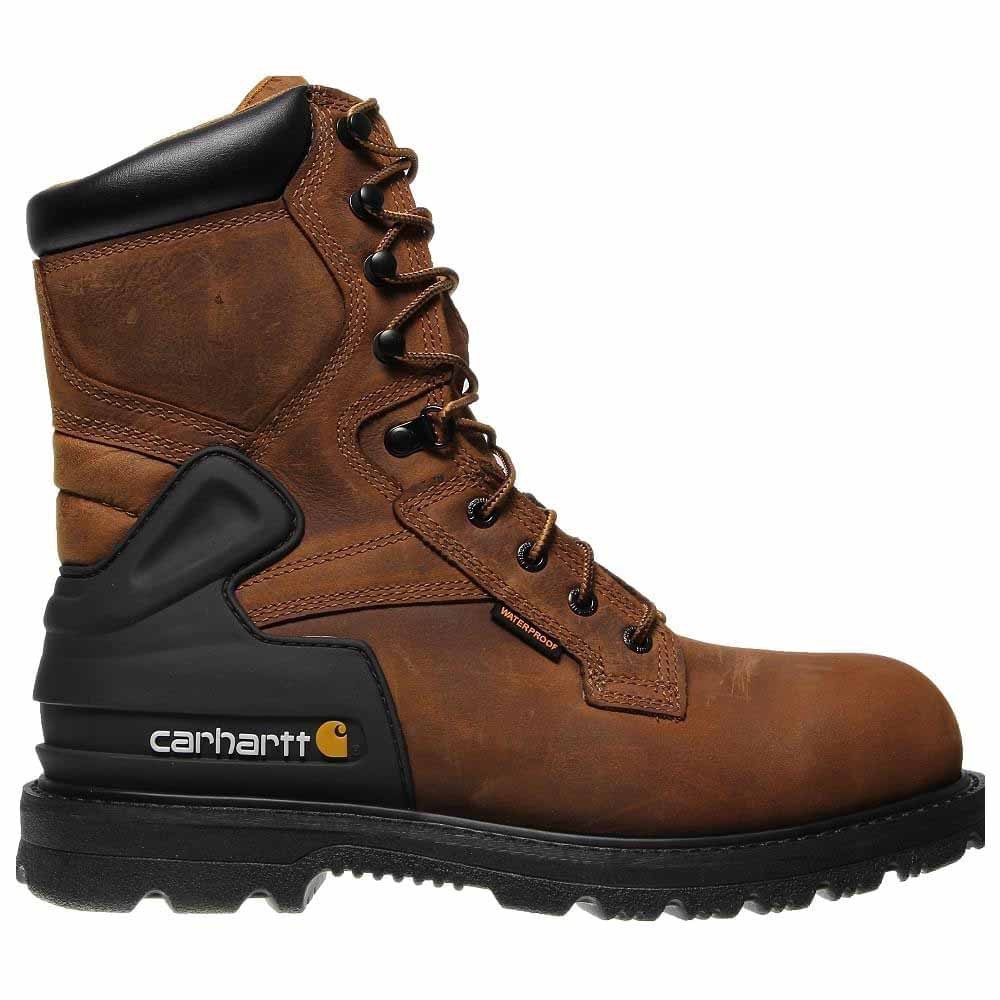8 Inch Waterproof Steel Toe EH Work Boots
