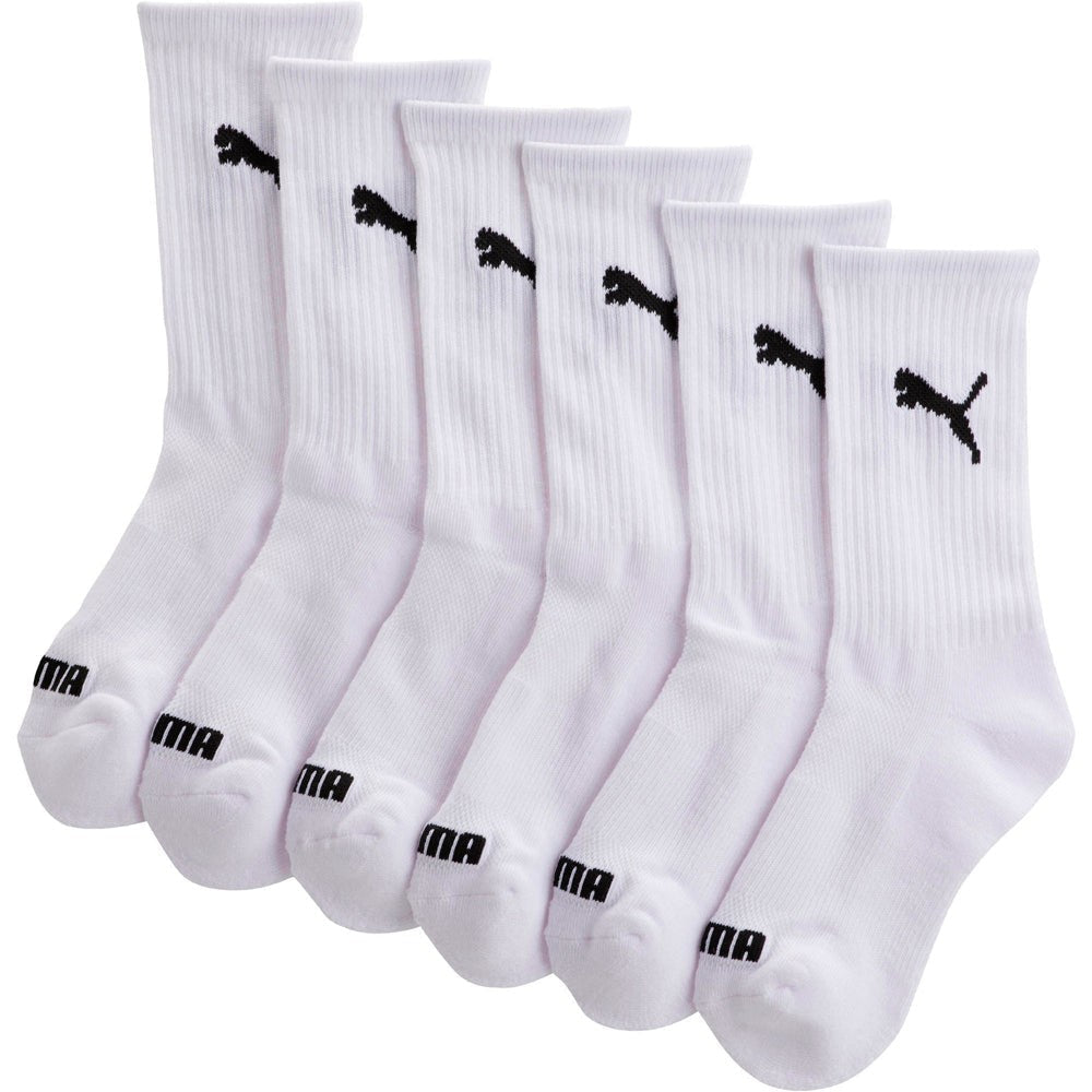 6 Pack Crew Socks (Youth)