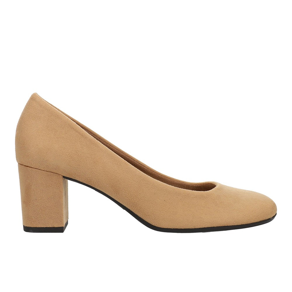 Proper Block Heel Pumps