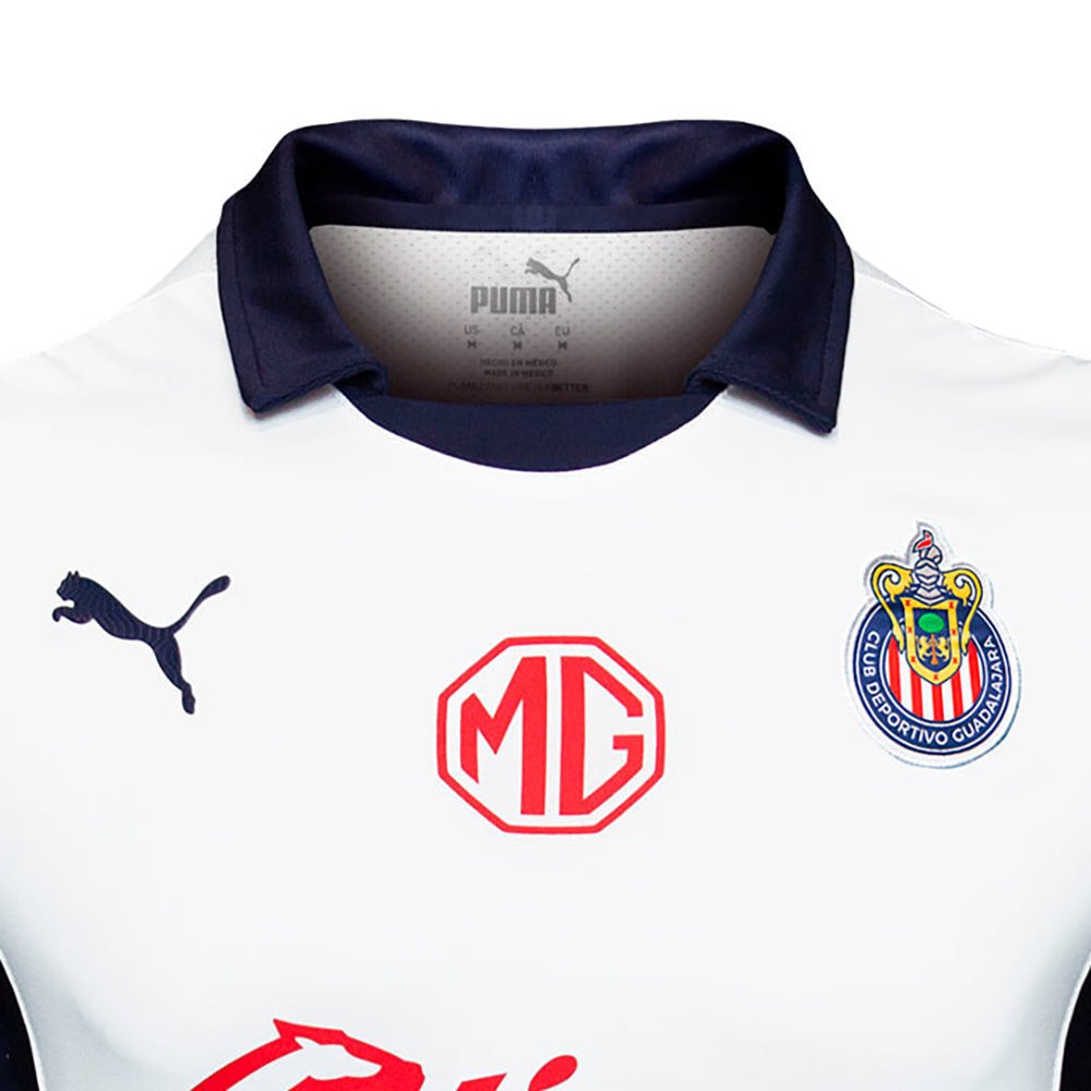 Chivas Replica Away Graphic Collared Short Sleeve Soccer Jersey