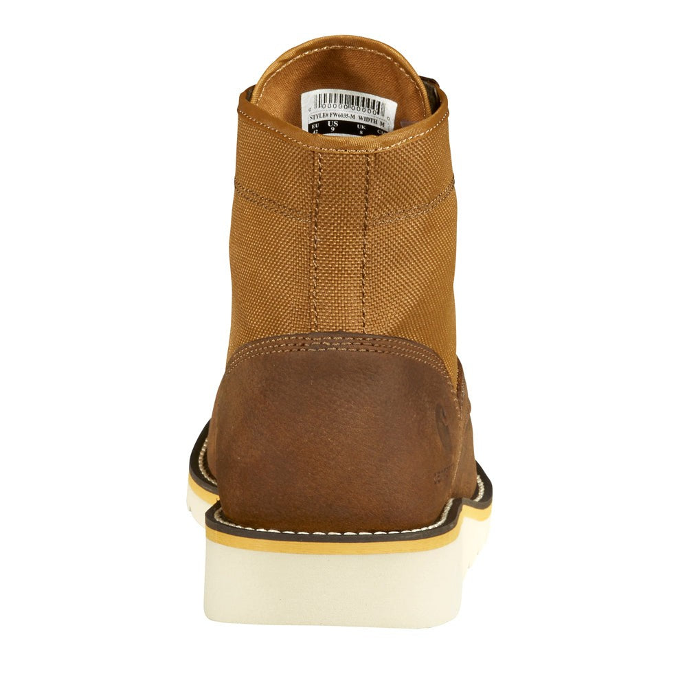 Wedge 6 Inch Soft Toe Work Boots
