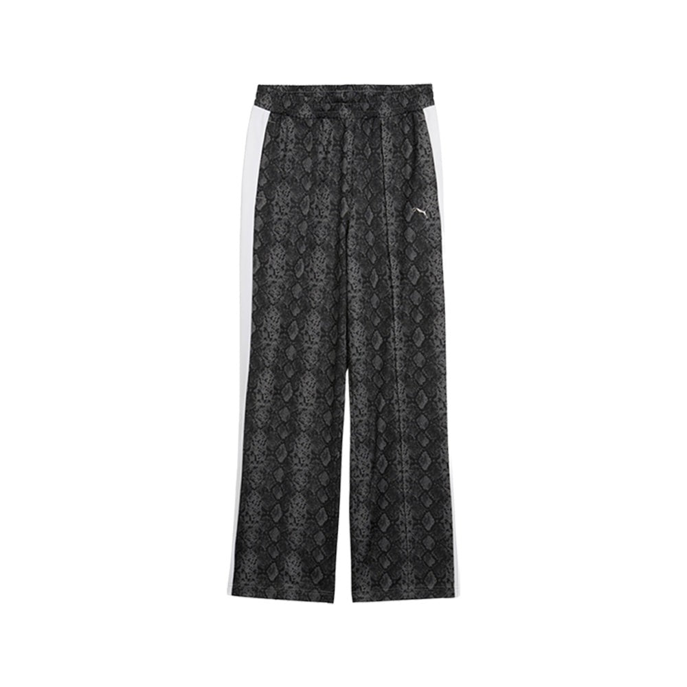 T7 Snake All Over Print Straight Pants