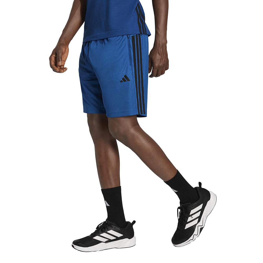 Workout Essentials Base 3-Stripes Pique Short 9-Inch