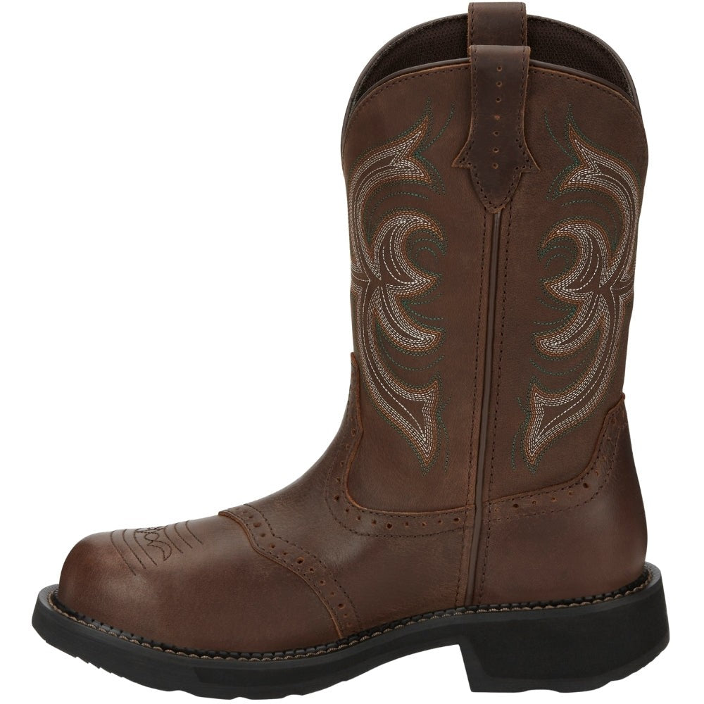 Wanette 11 Inch Waterproof Steel Toe Work Boots