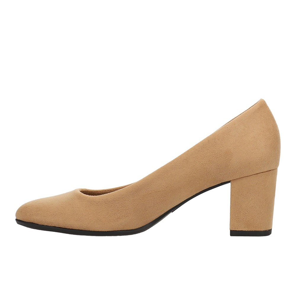 Proper Block Heel Pumps