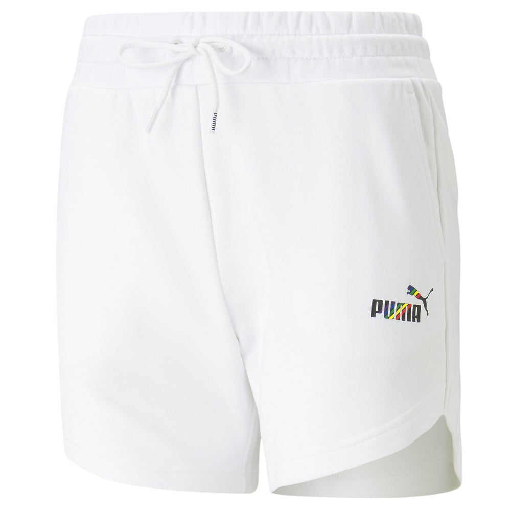 Essentials Love Is Love 5 Inch High Waisted Shorts