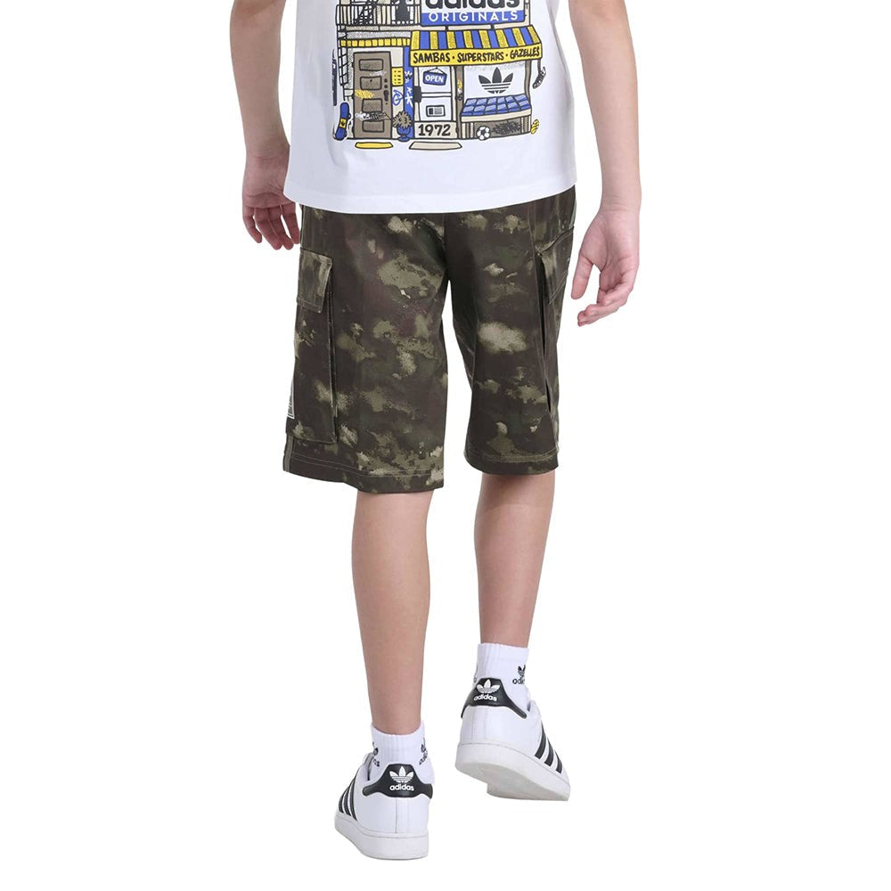 Camo Cargo Jort (Youth)