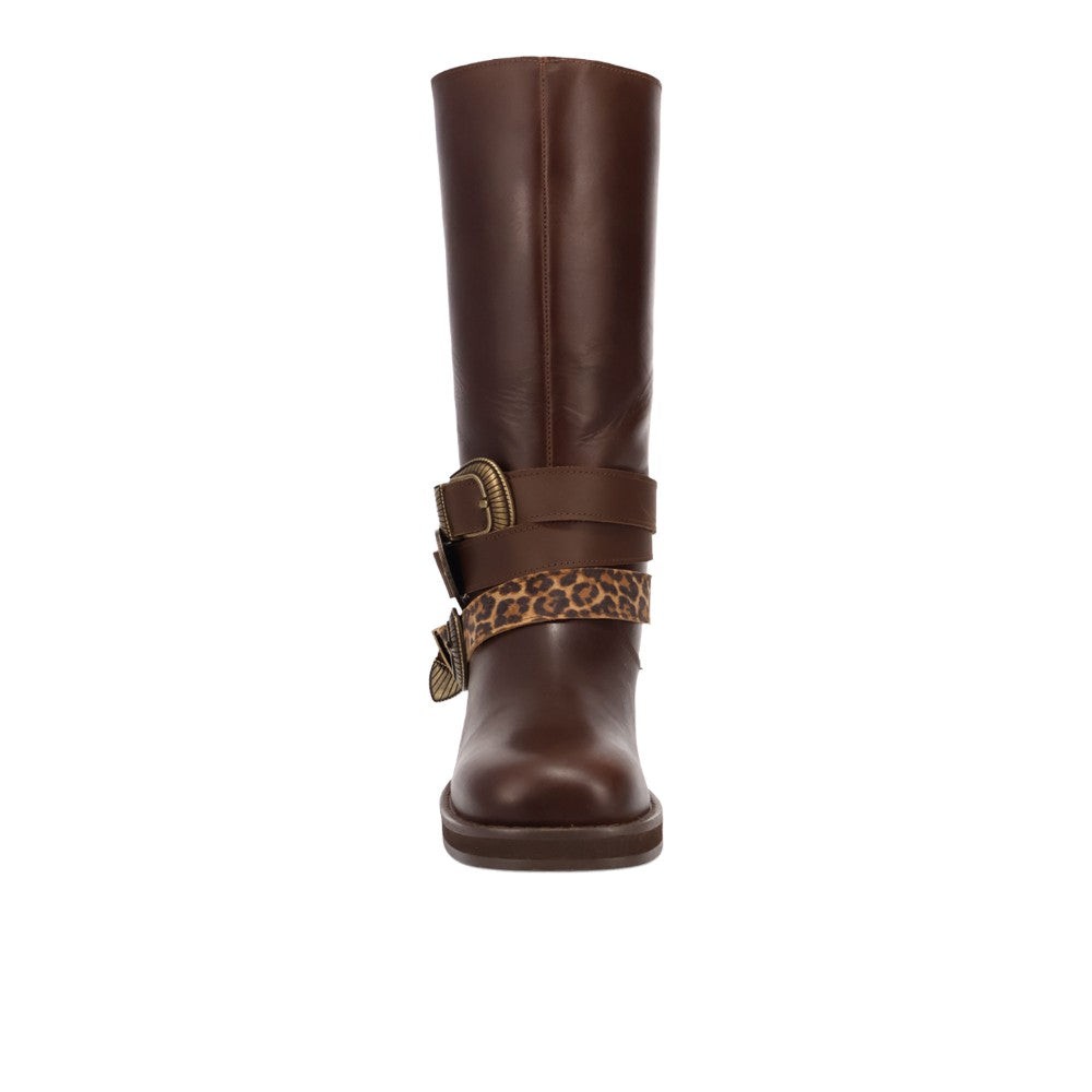 Full Throttle Leather Boot