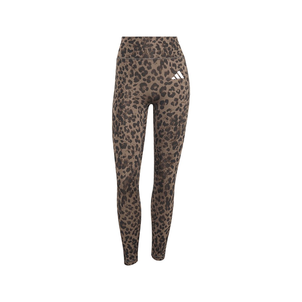 Optimé Essentials 3-Stripes Leopard 7/8 Leggings