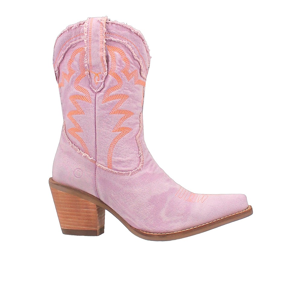 Y'all Need Dolly Embroidered Snip Toe Pull On Boots
