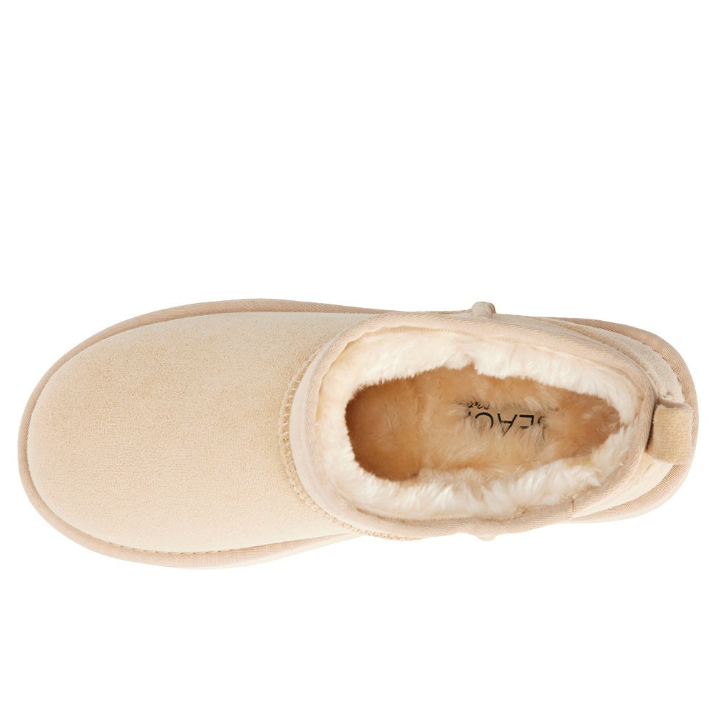 Breckenridge Platform Round Toe Pull On Booties