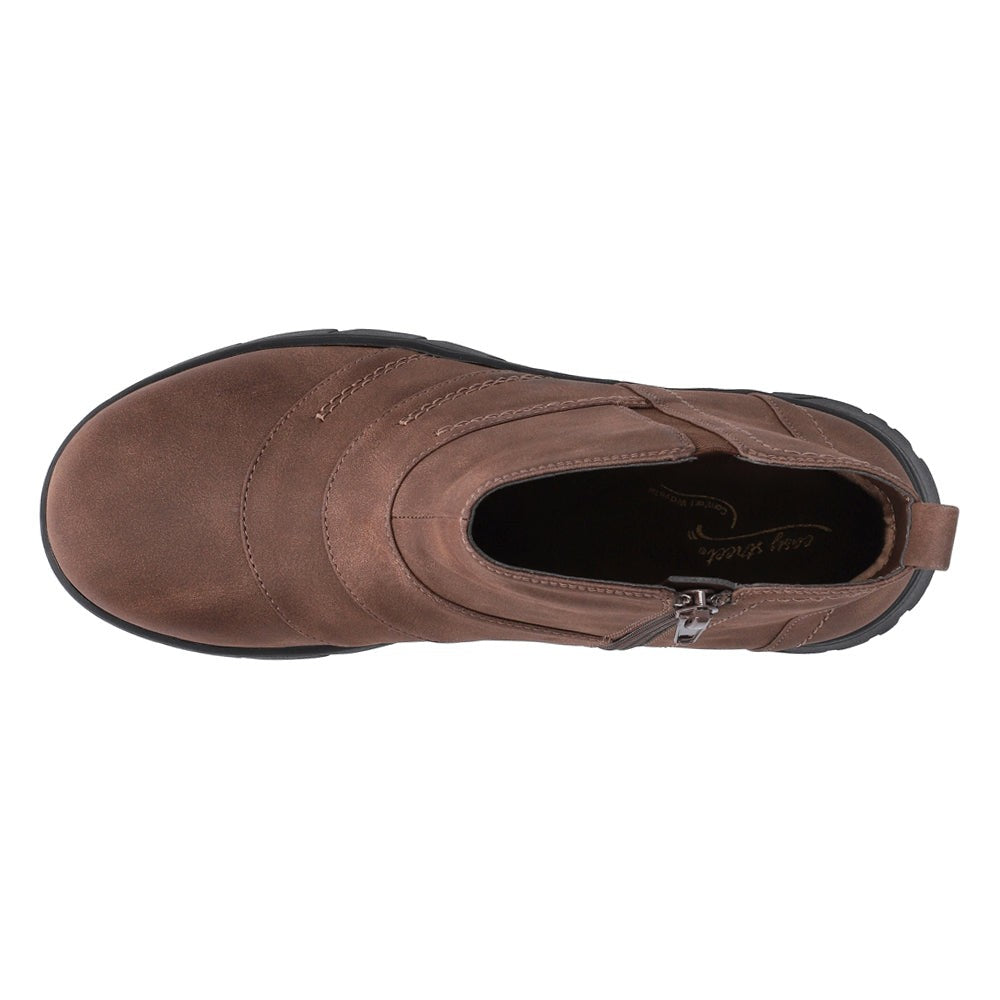 Blythe Comfort Round Toe Zippered Booties
