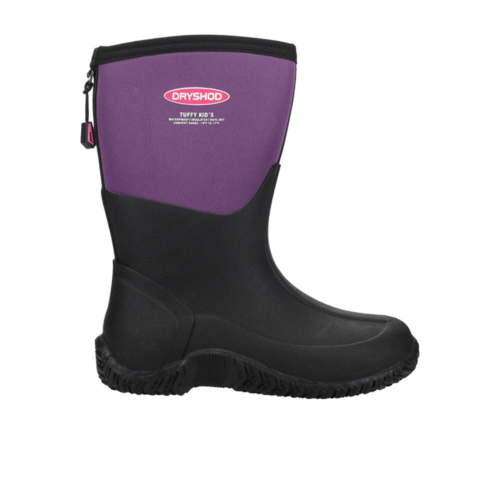 Tuffy Sport Round Toe Pull On Boots (Little Kid - Big Kid)