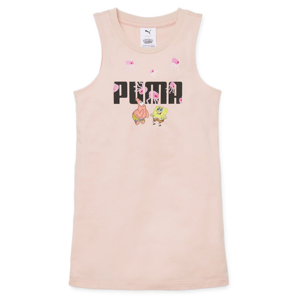PUMA X SPONGEBOB Graphic Crew Neck Tank Dress Shirt (Youth)