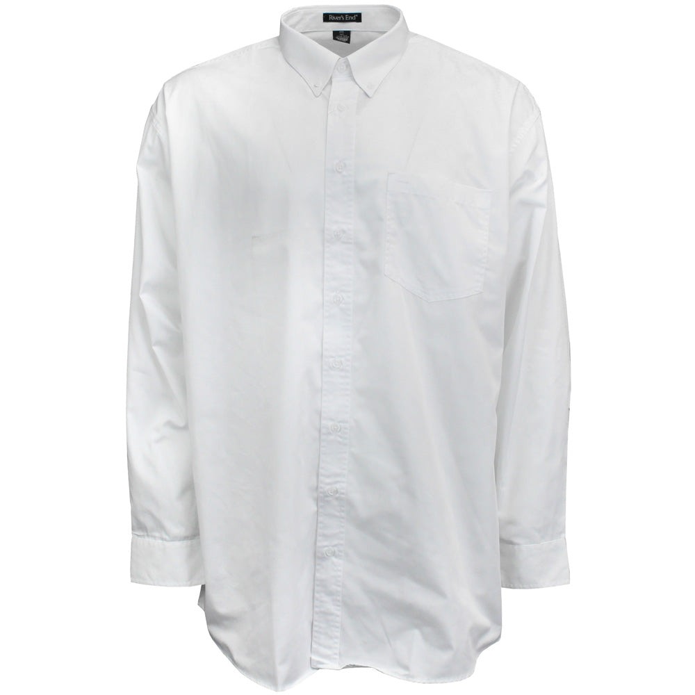 EZCare Woven Long Sleeve Button Up Shirt