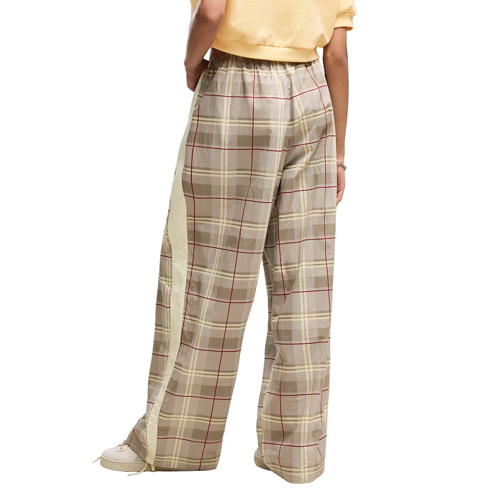 T7 Relaxed Tartan Woven Pants