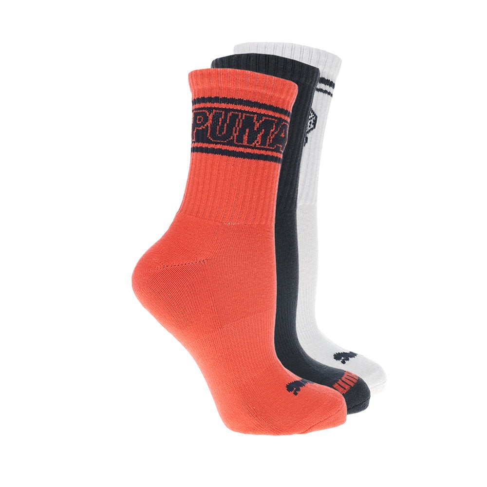 3 Pack 1/2 Terry Low Crew Socks