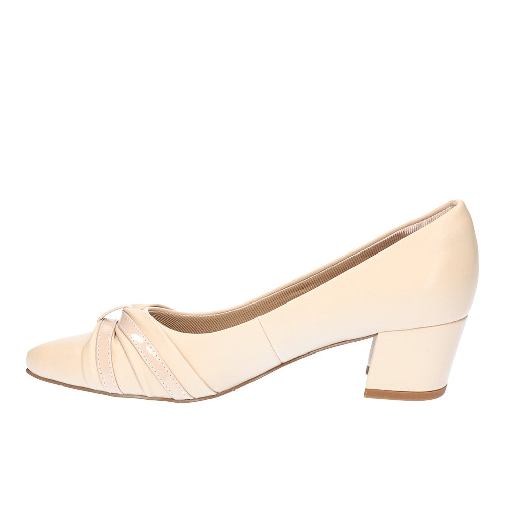 Millie Pointed Toe Block Heel Pumps