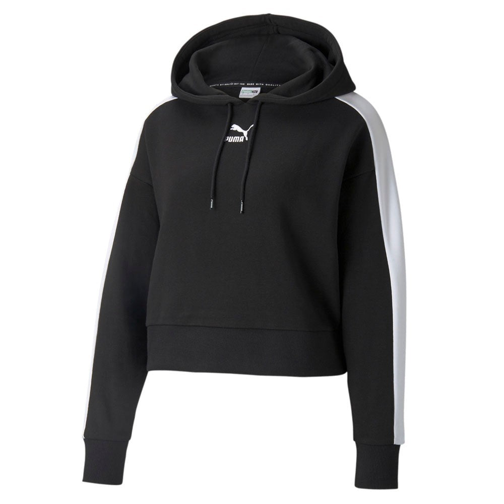 Iconic T7 Crop Pullover Hoodie