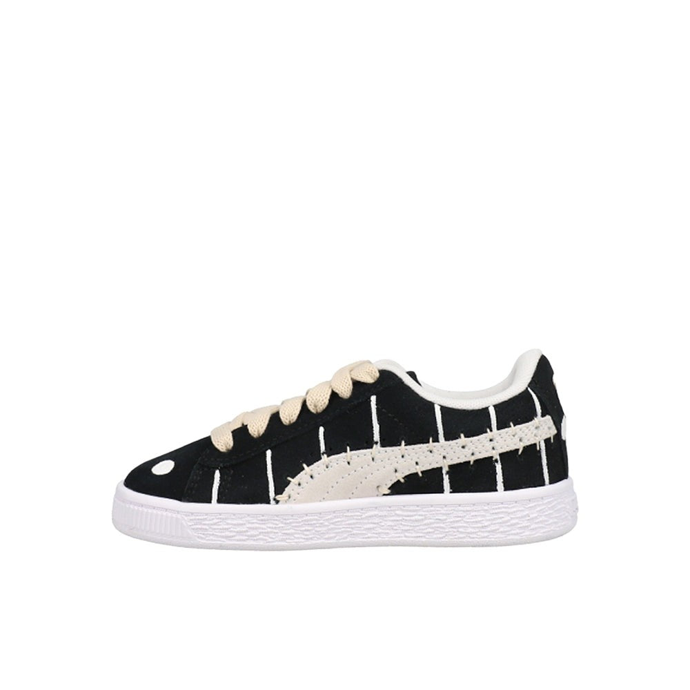 Suede Studio X Meme Polka Dot Striped Lace Up Sneakers (Youth)