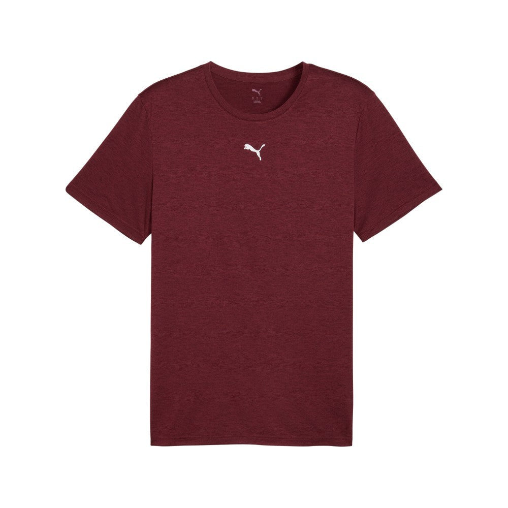Train All Day Essentials Heather Cat Crew Neck Short Sleeve Tee