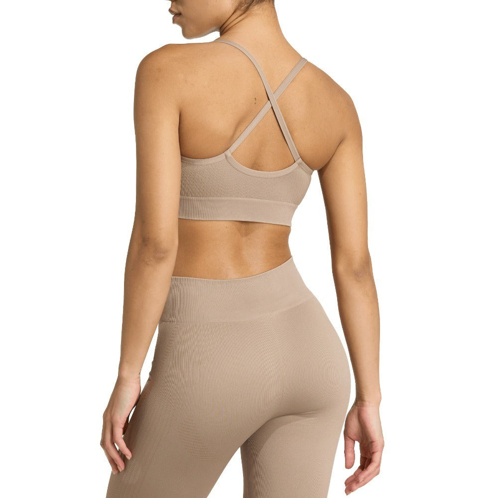Workout Essentials Light-Support Knit Bra