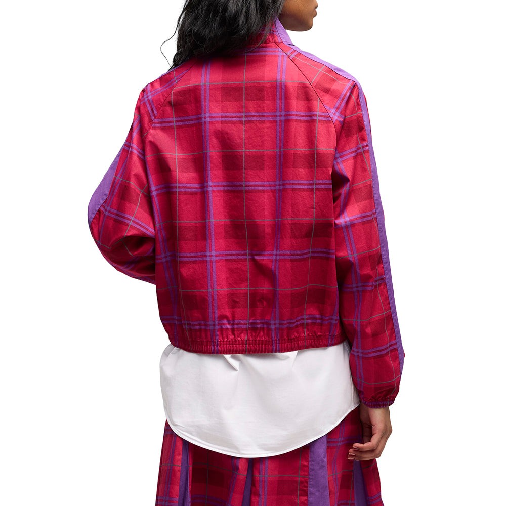 T7 Relaxed Tartan Woven Jacket