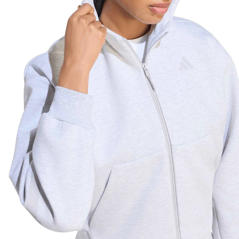 Zero Negative Energy Cropped Full Zip