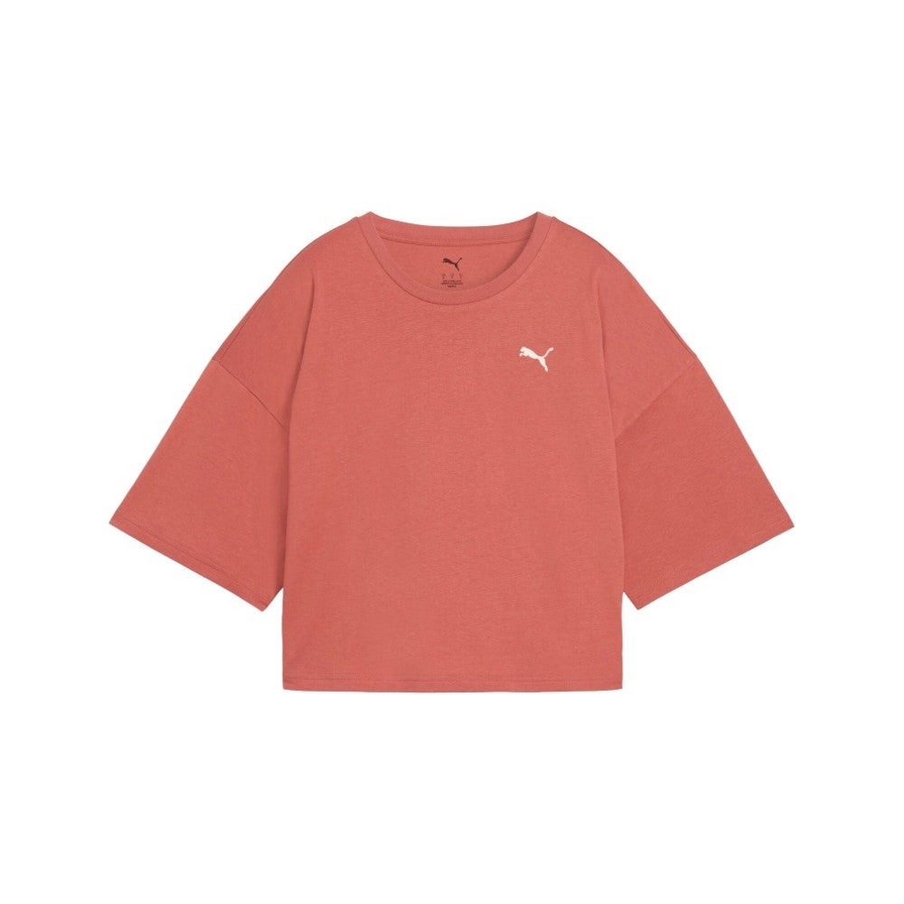 Wardrobe Essentials Oversized Crew Neck Short Sleeve Tee