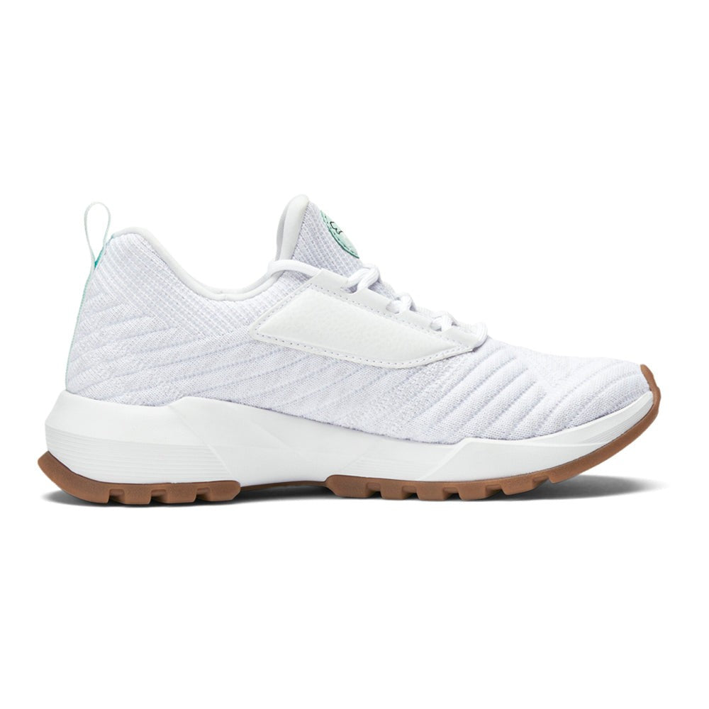 Venus Emboss Knit Lace Up Sneakers