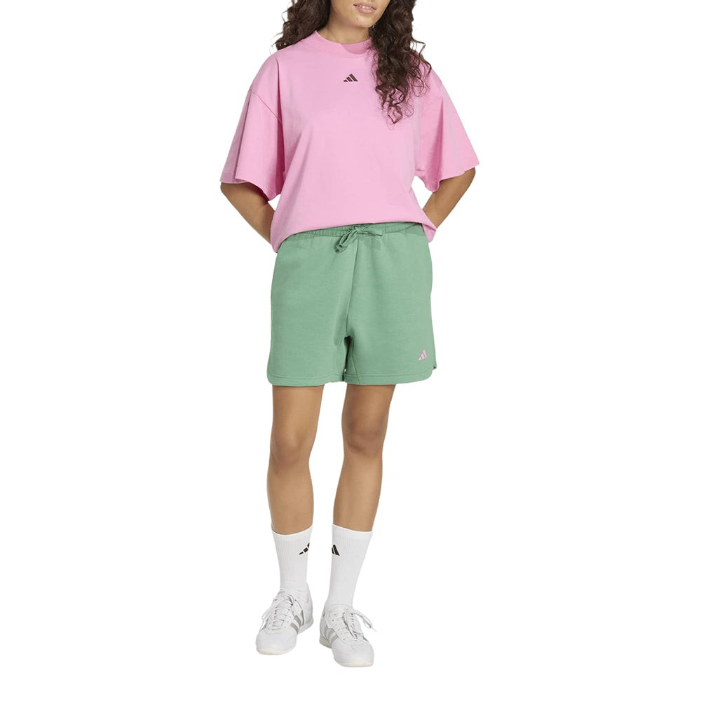 3 Stripes Studio Fleece Loose Shorts
