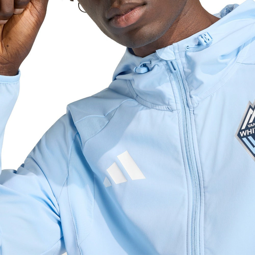 Vancouver Whitecaps Tiro Travel Full Zip Windbreaker