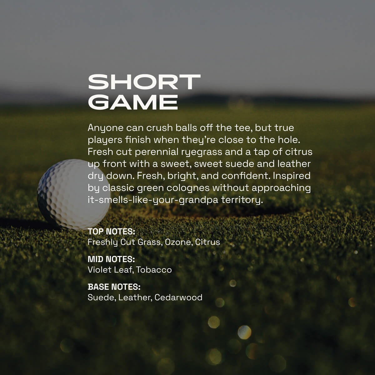 Short Game Men's Cologne