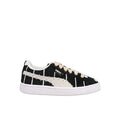 Suede Studio X Meme Polka Dot Striped Lace Up Sneakers (Youth)