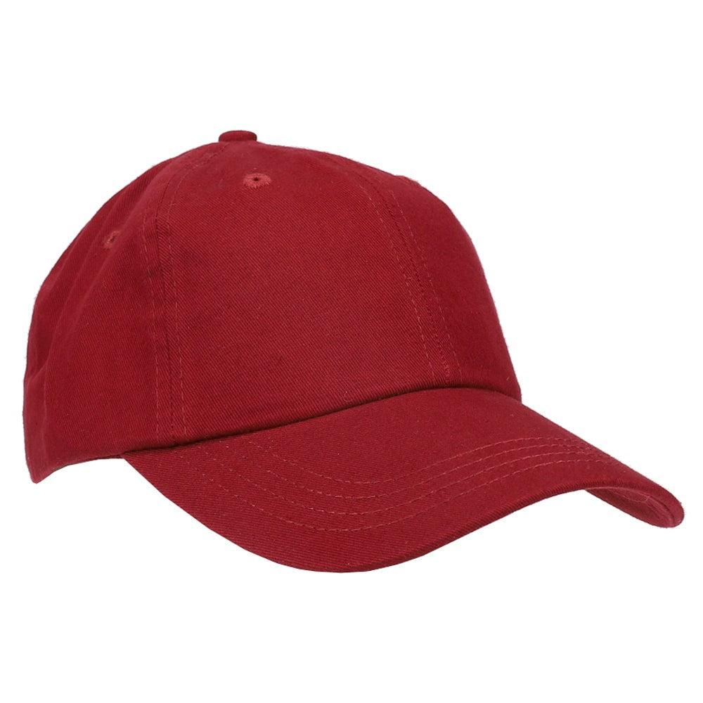 Solid Washed Twill Cap