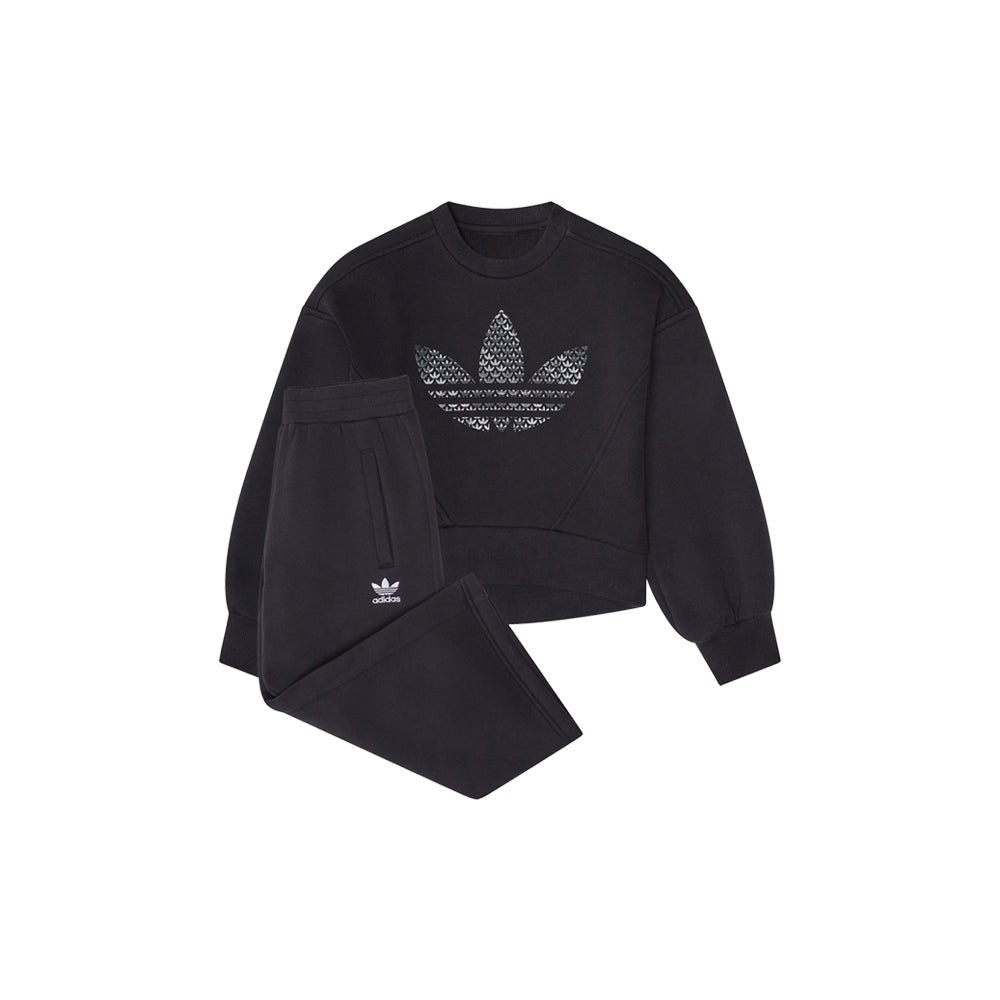 Originals Trefoil Fleece Crew and Pant Set (Youth)