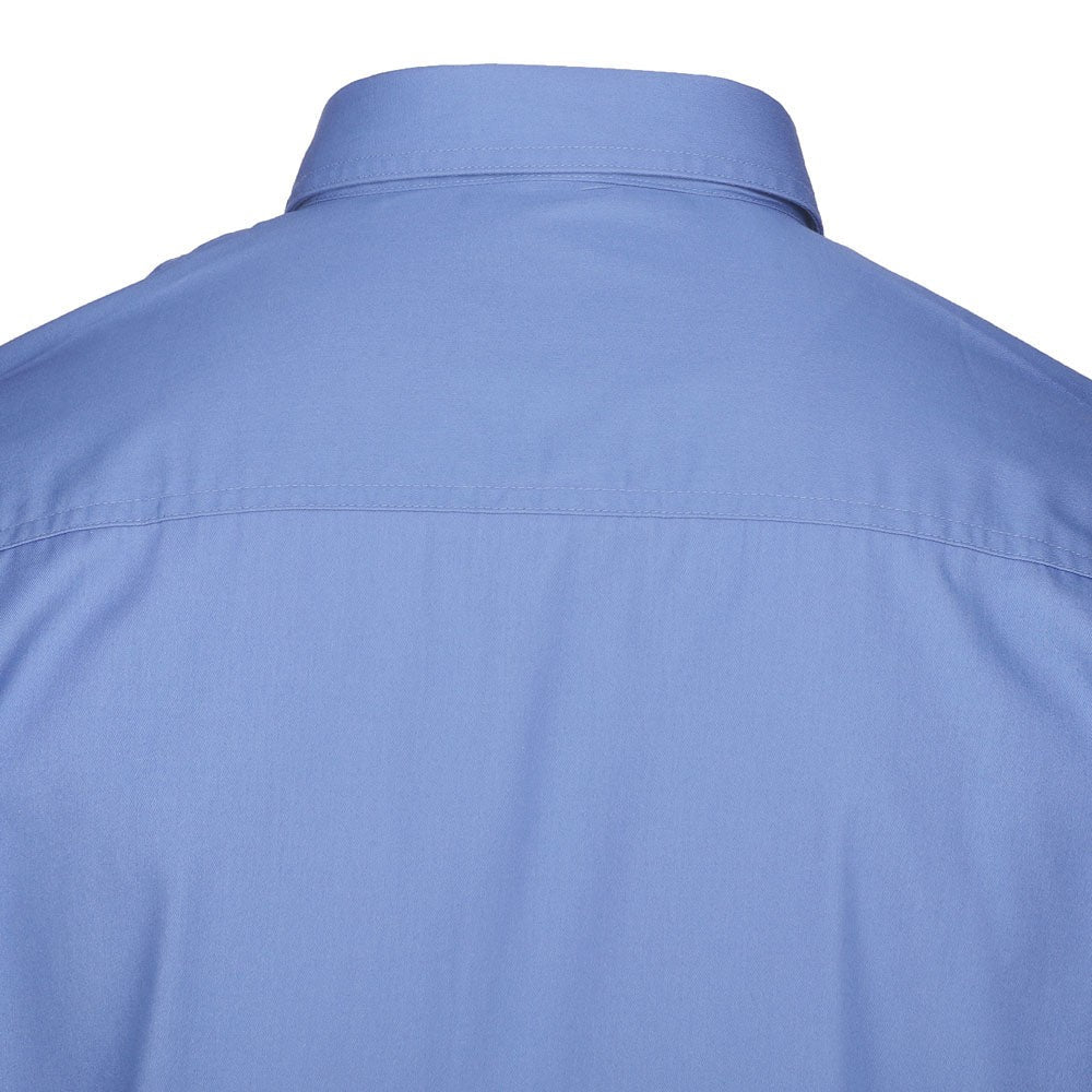 EZCare Woven Collared Short Sleeve Button Up Shirt