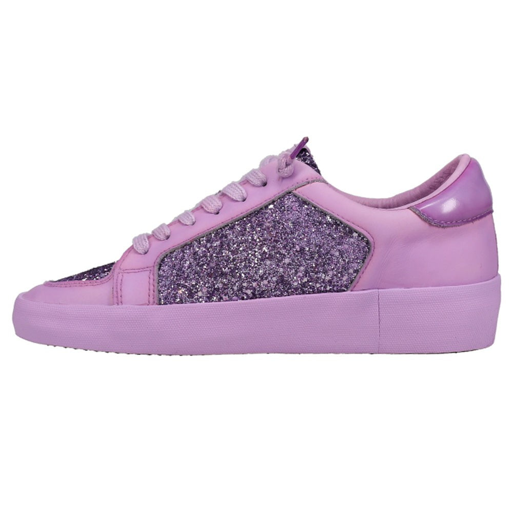 Alexis Glitter Platform Lace Up Sneakers