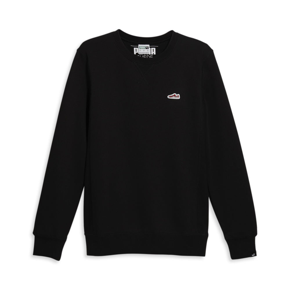 New Suede Crew Neck Sweatshirt
