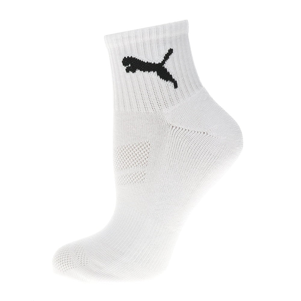 6 Pack 1/2 Terry Quarter Crew Socks