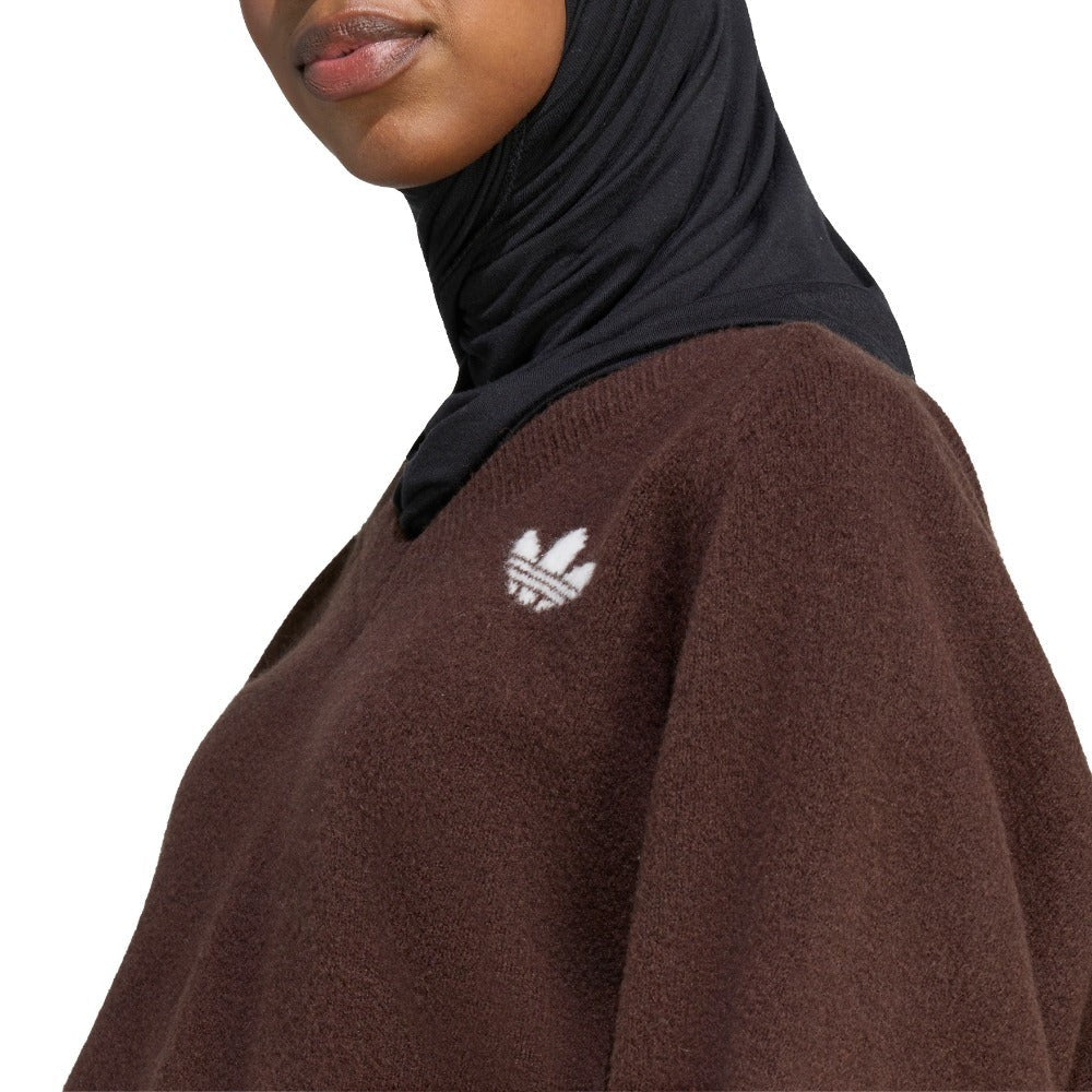 Essentials Knit V-Neck Sweatshirt Long Sleeve
