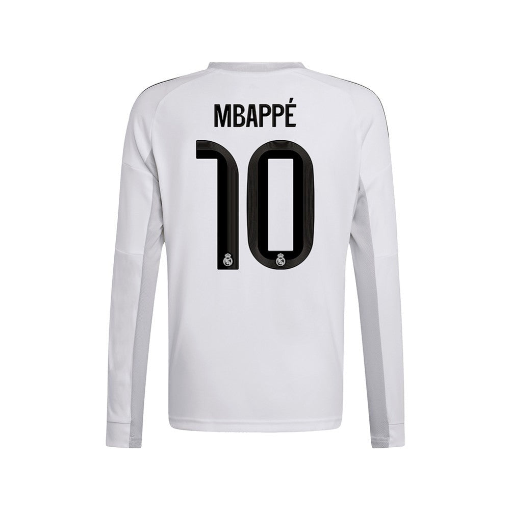 Real Madrid Long Sleeve Home Jersey